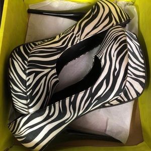 Zebra Heels